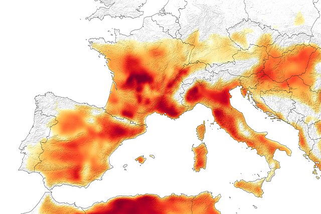 Europa ed emergenza climatica: le temperature sono salite il doppio rispetto al resto del mondo