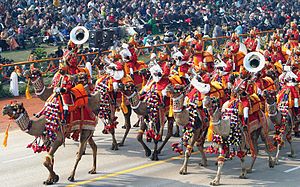 Camel Band la banda a cavallo della Border Security Force of India Fonte: Wikipedia