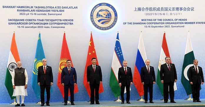 Summit del Shanghai Cooperation Organization del 2022 Fonte: Wikimedia Commons