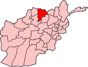 Cartina geografica della provincia di Balkh in Afghanistan Fonte: Wikimedia Commons